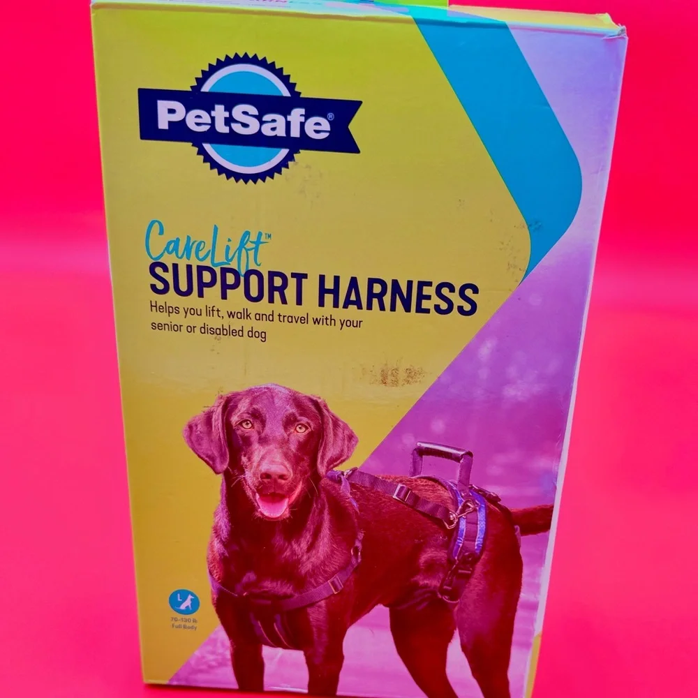 PetSafe CareLift Full Body Lifting Harness‎ Large 70-130lbs Dog Mobility NIB .